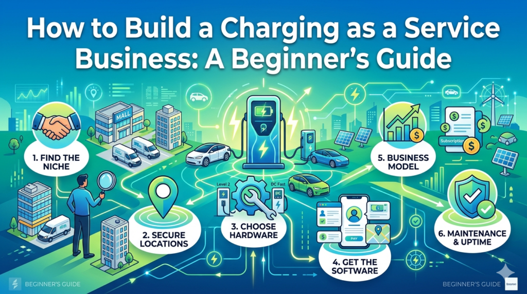 How to Build a Charging as a Service Business: A Beginner’s Guide